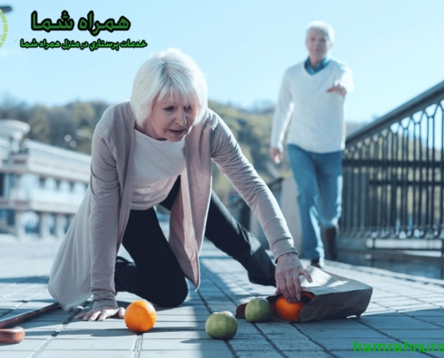علت زمین خوردن سالمندان
