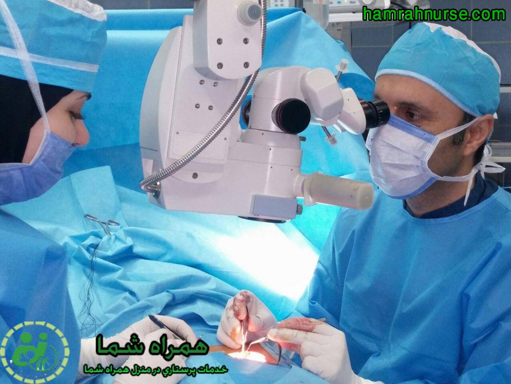 مراقبت و پرستاری از سالمند بعد از جراحی آب مروارید