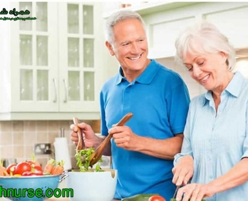 بایدها و نباید های تغذیه ایی در سالمندان