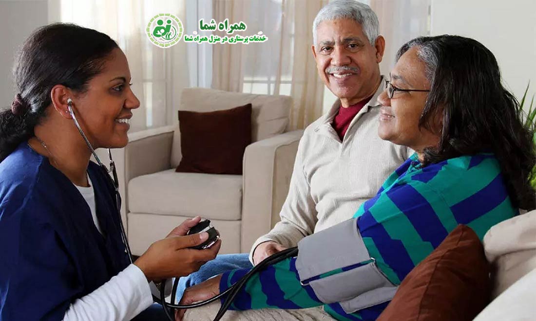 خدمات پرستاری در منزل و بیمارستان در ابوذر