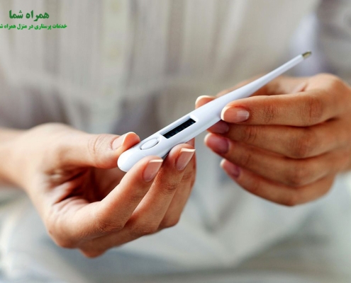 علائم تب در بارداری