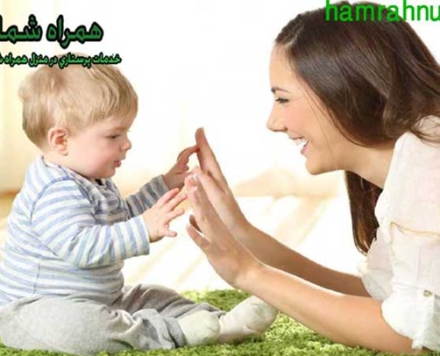 پرستاری از نوزاد تازه متولد شده