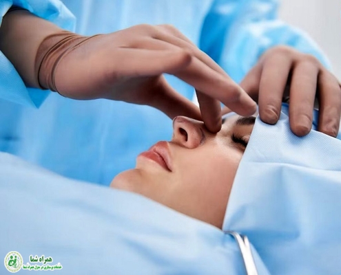 کنترل سرفه بعد از عمل بینی