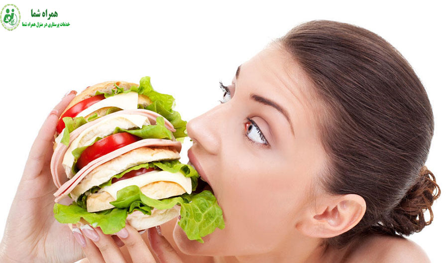 حالت تهوع ناشی از پرخوری