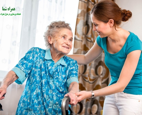  خدمات پرستاری در منزل برای بیماران ناتوان جسمی