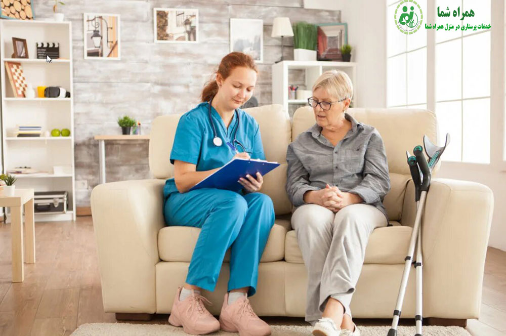 پرستاری تخصصی در منزل برای بیماران سکته مغزی
