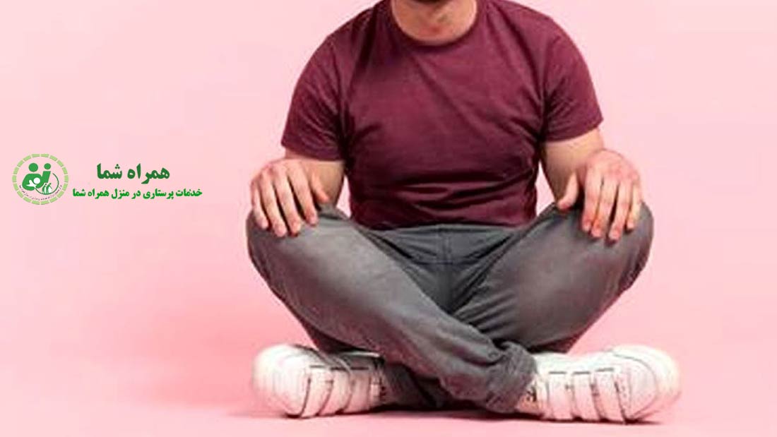  چهارزانو نشستن