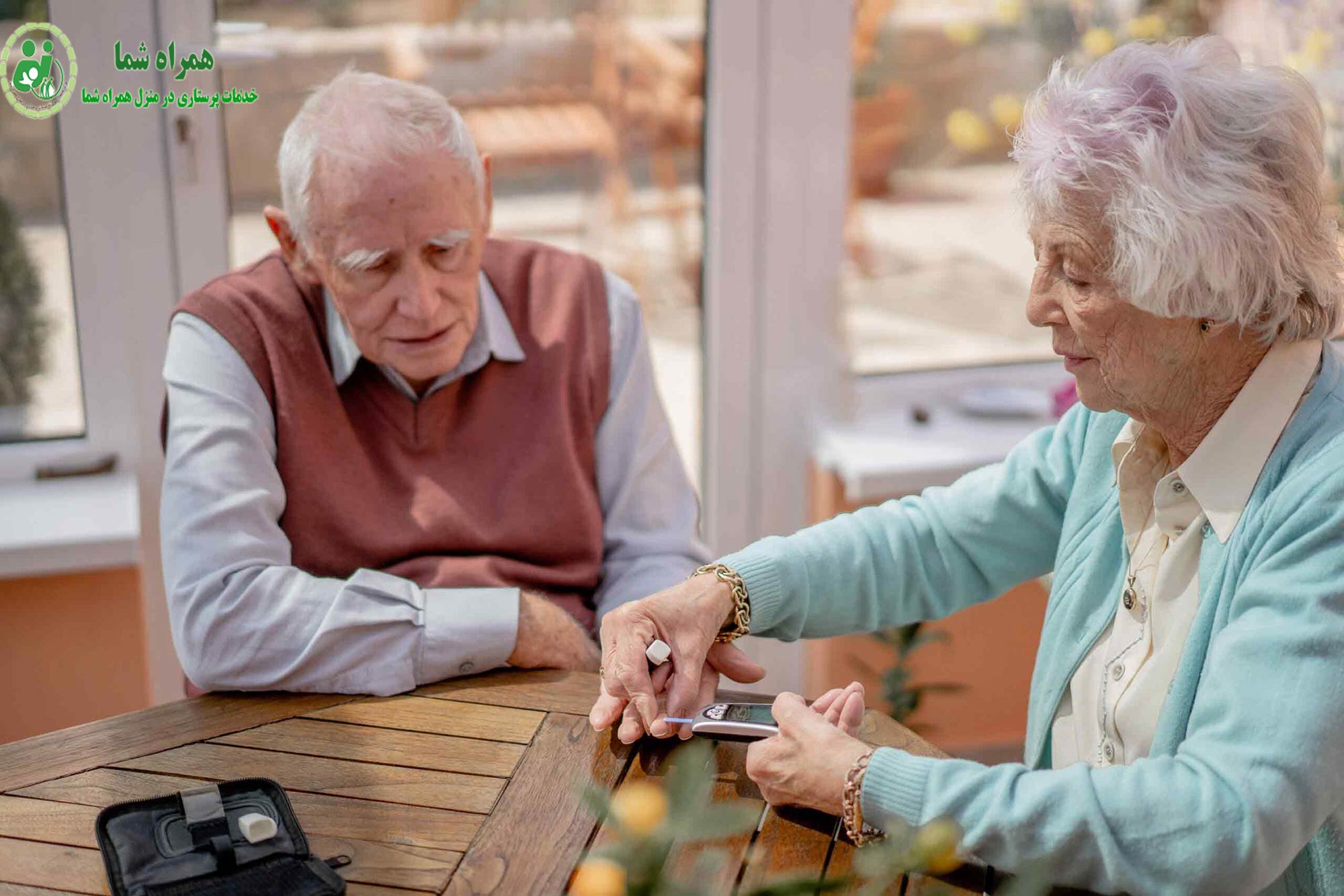 مراقبت از سالمند دیابتی در منزل؛ روش‌ها و رژیم غذایی